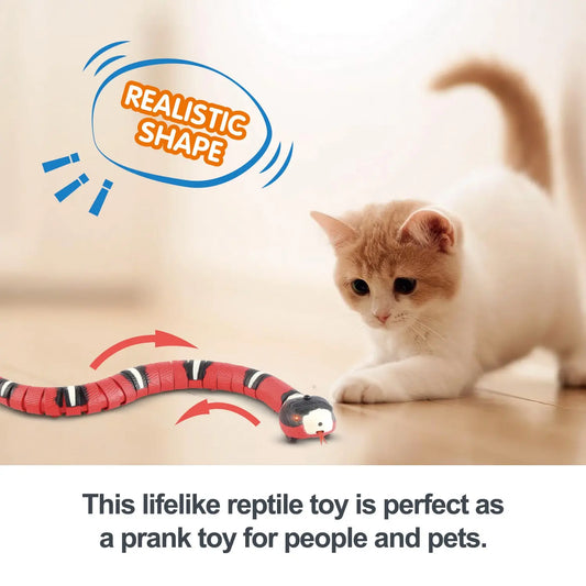 Eletronic Snake Cat Teaser Toys